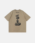 3D Graphic Printing Cotton Tshirt | Inflation Streetwear