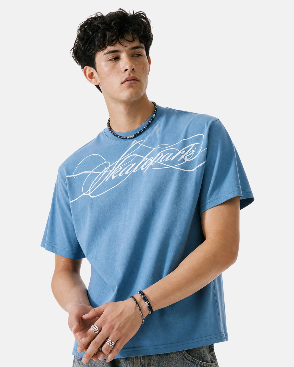 Monkey Wash Script Graphic Baby Tee | Inflation Streetwear