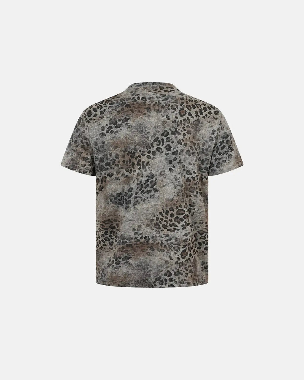 Leopard Script Henley Baby Tees | Inflation Streetwear