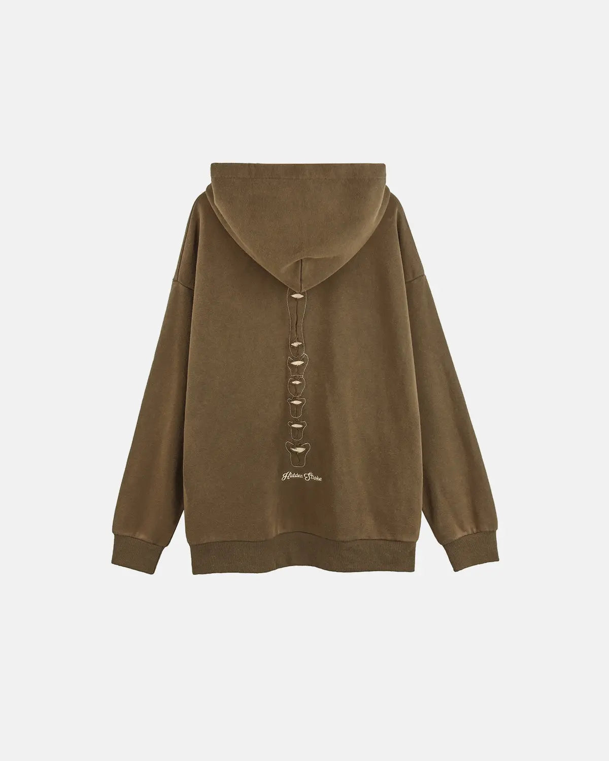 Distressed Ribcage Wash Hoodie | Inflation Streetwear