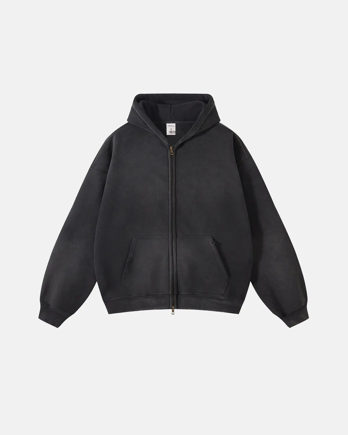 Acid Washed Zip Up Hoodies | Inflation Streetwear