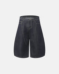 Deconstructed Scimitar Denim Longline Jorts | Inflation Streetwear
