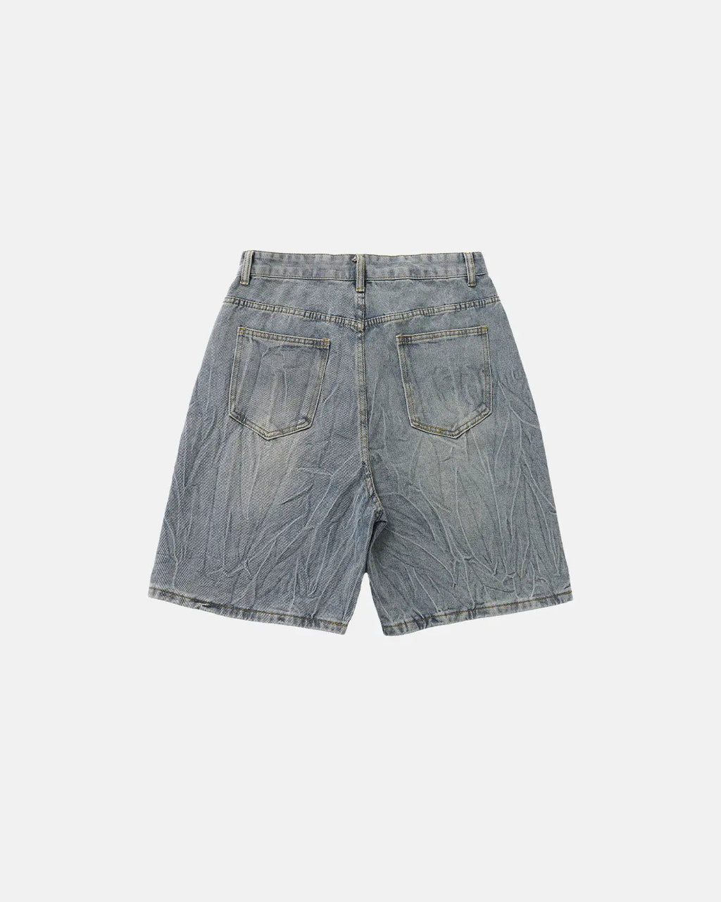 Textured Washed Longline Jorts | Inflation Streetwear