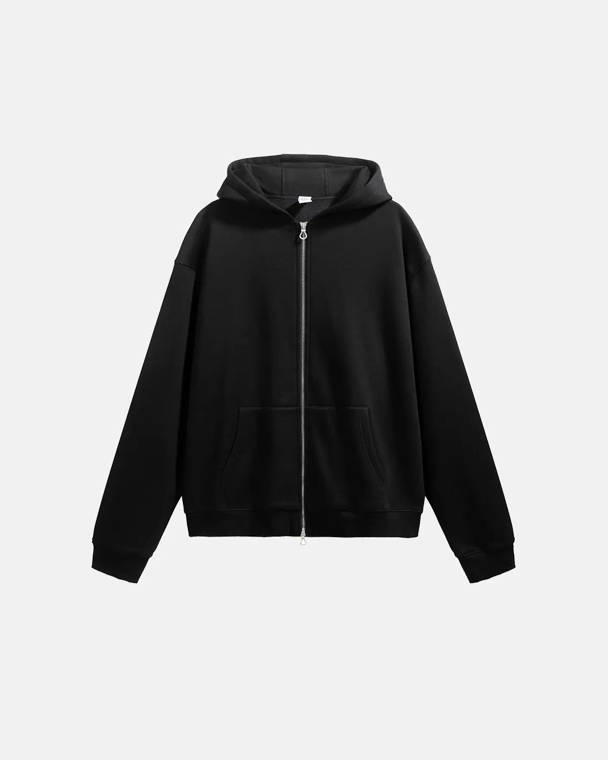 Fleece Zip-Up Oversized Hoodies | Inflation Streetwear
