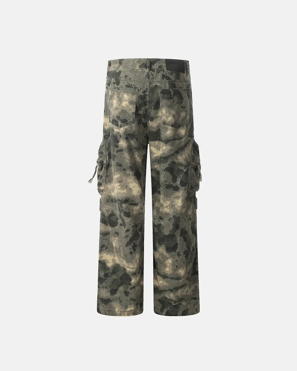 Camo Multi-Pocket Baggy Cargo Pants | Inflation Streetwear