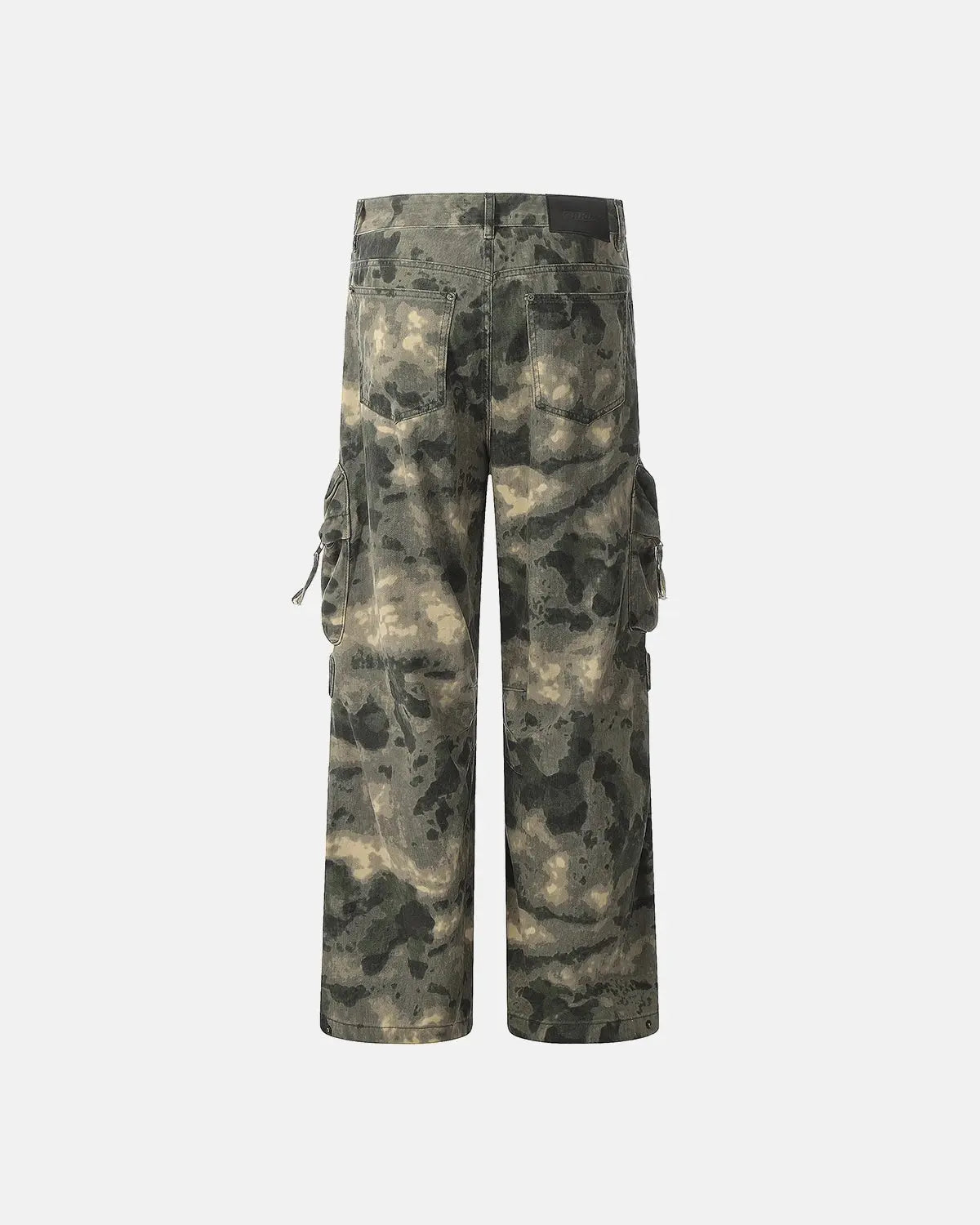Camo Multi-Pocket Baggy Cargo Pants | Inflation Streetwear