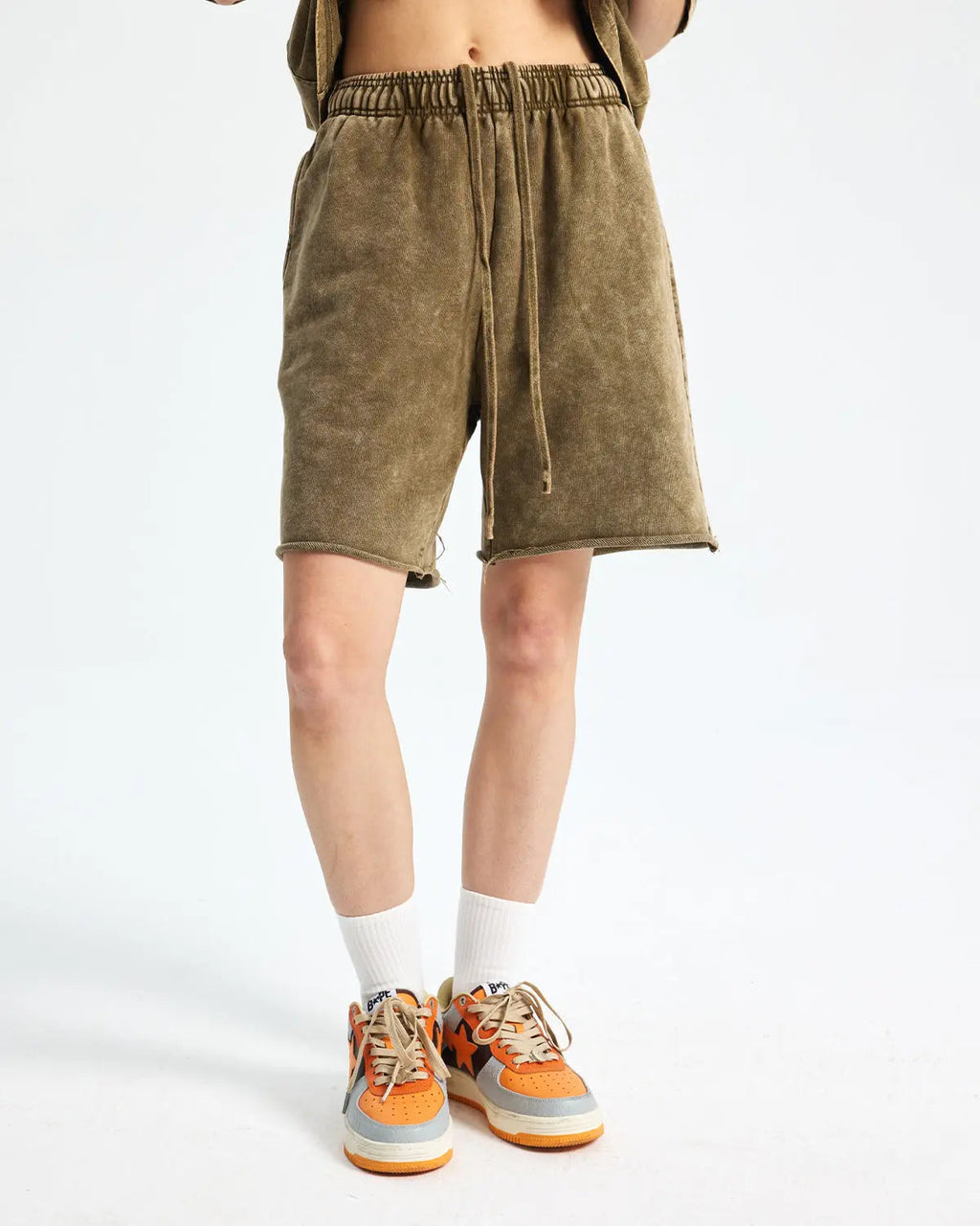Heavyweight Washed Sweat Shorts | Inflation Streetwear