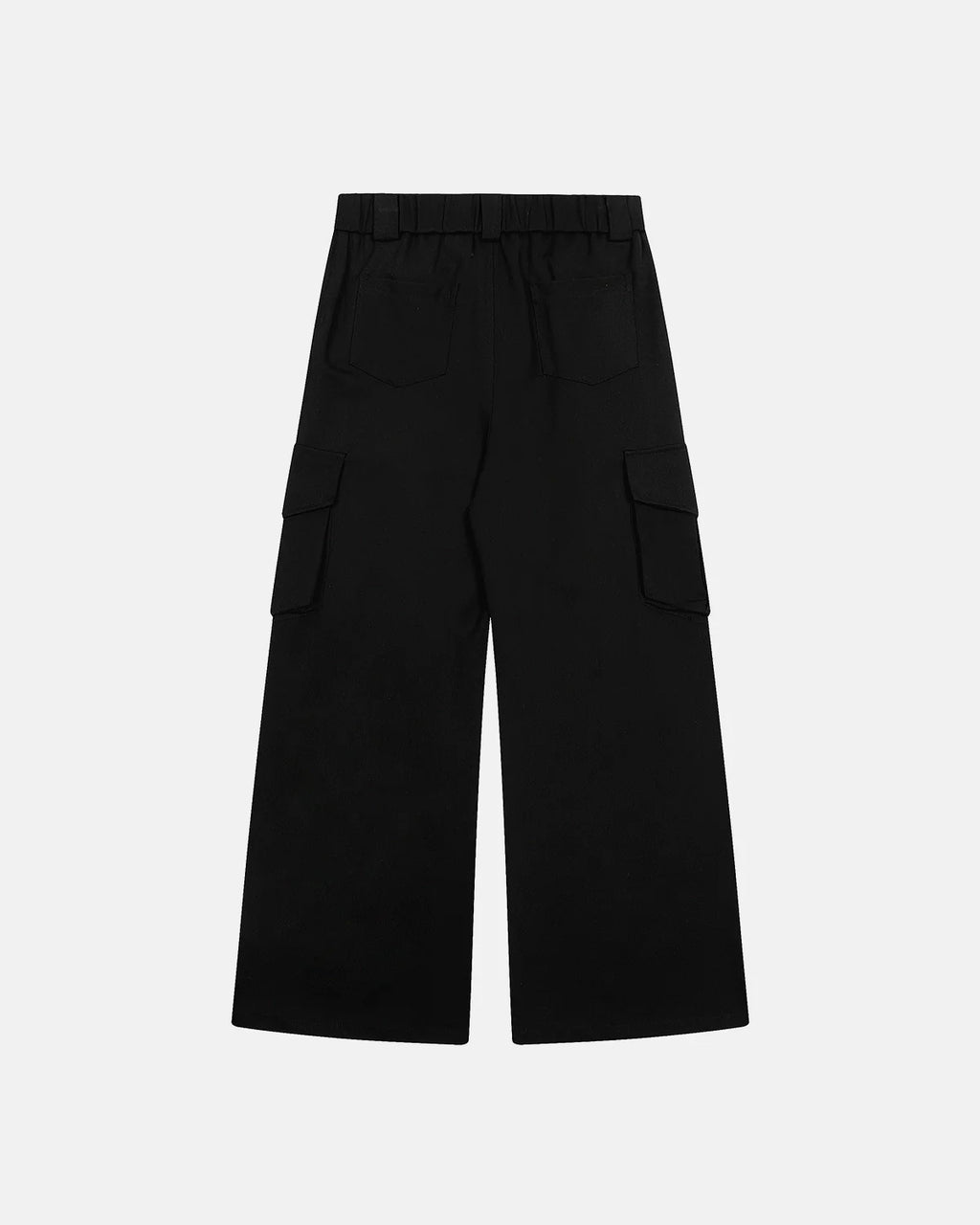 Structured Wide Leg Cargo Pants | Inflation Streetwear