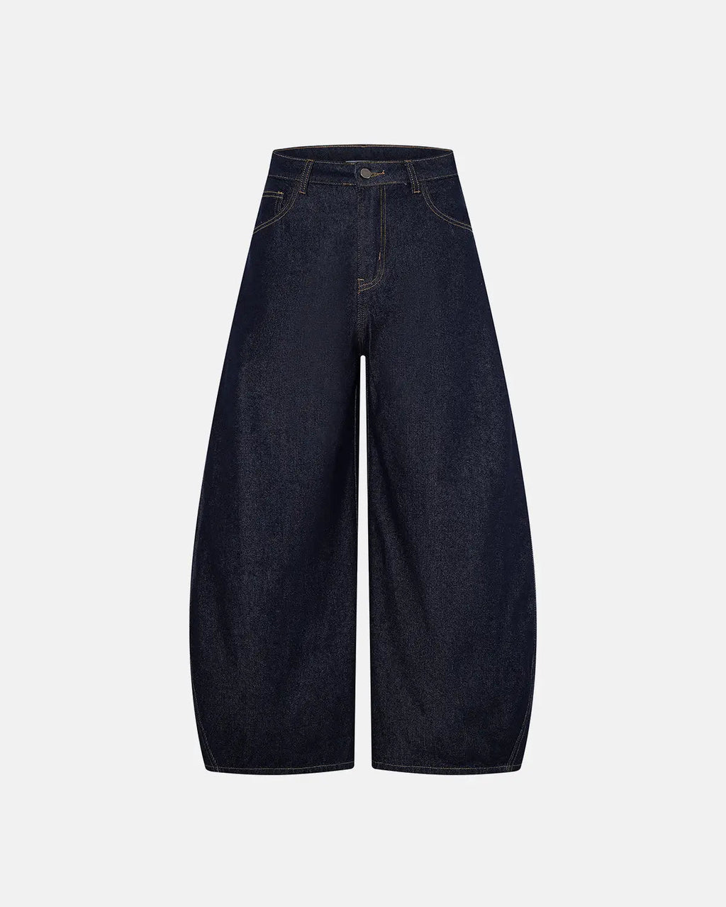 Multi Pockets Design Barrel Jeans | Inflation Streetwear