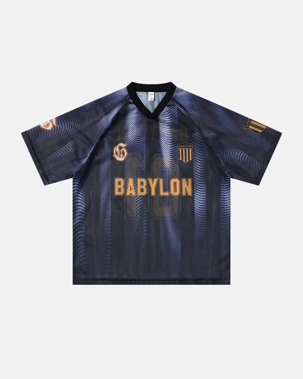 Gradient Pattern Mesh Jersey | Inflation Streetwear
