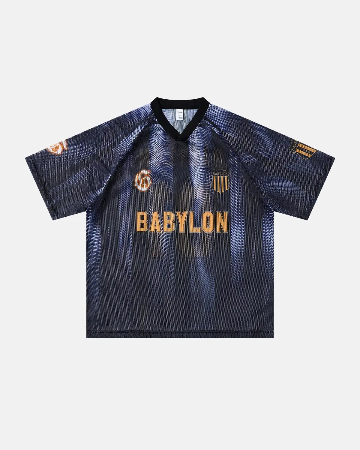 Gradient Pattern Mesh Jersey | Inflation Streetwear