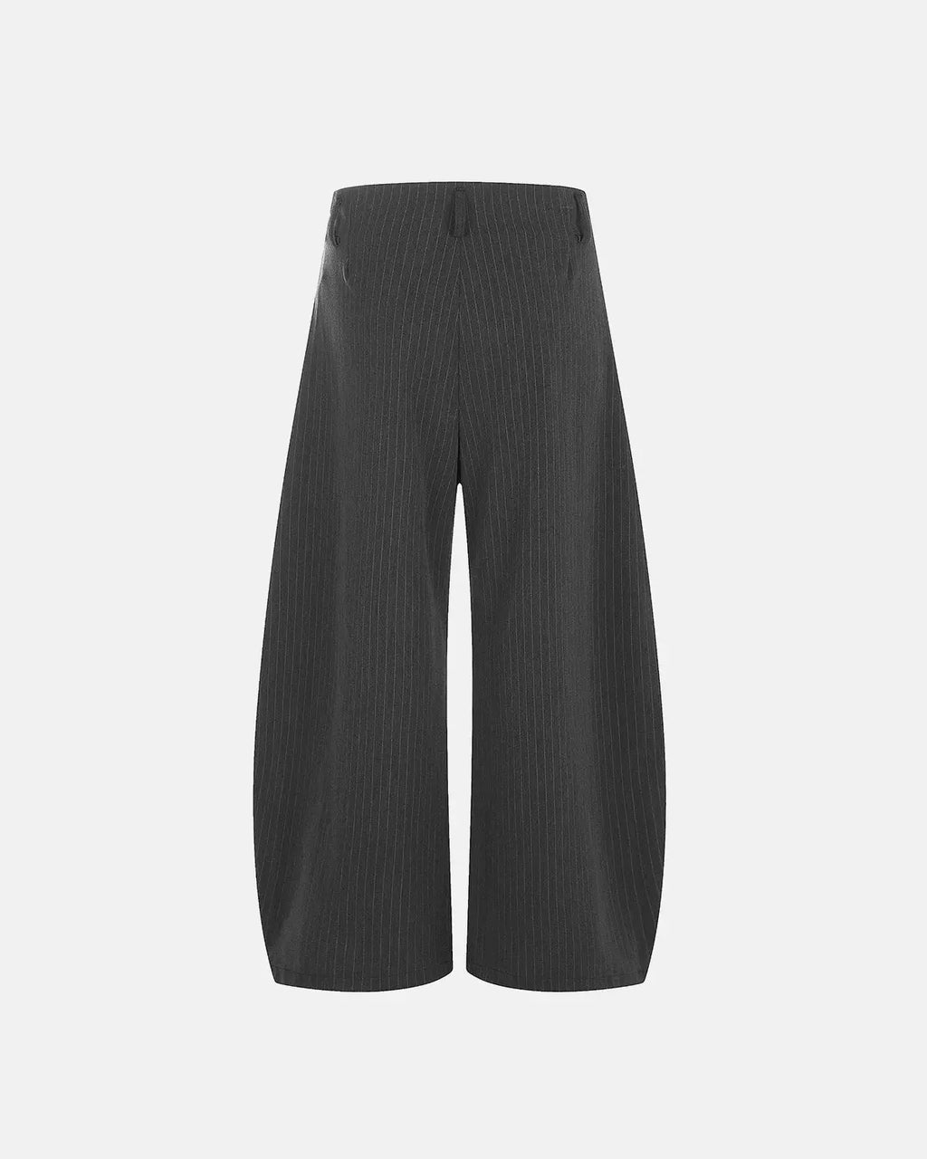 Pinstripe Pleated Barrel Tailored Pants | Inflation Streetwear