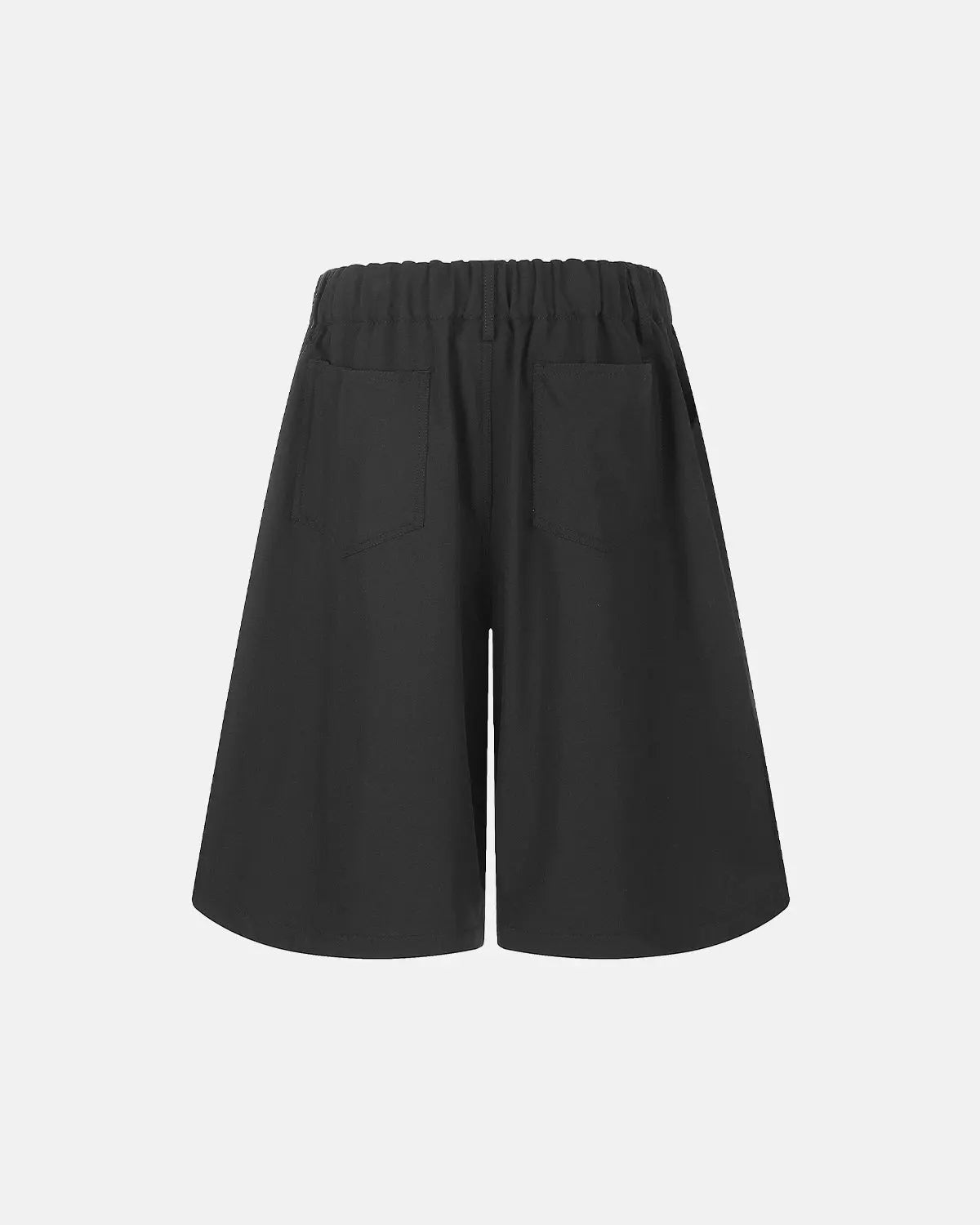 Drawstring Wide-Leg Tailored Shorts | Inflation Streetwear