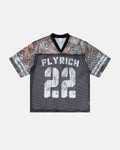 Camo Mesh Digital Print Jersey Tee | Inflation Streetwear