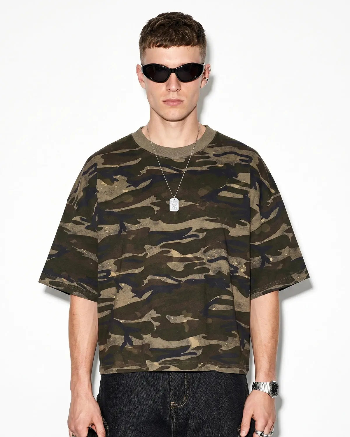 Boxy Camo Tees | Inflation Streetwear