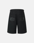 Black Baggy Long Jorts | Inflation Streetwear
