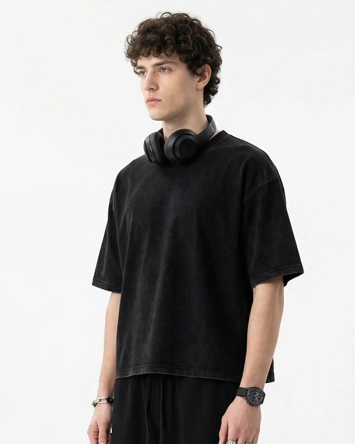 Monkey Washed Dyed Fade Boxy T-Shirt | Inflation Streetwear