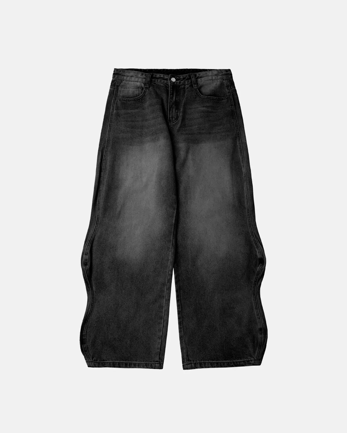 INFLATION Wave Washed Baggy Jeans
