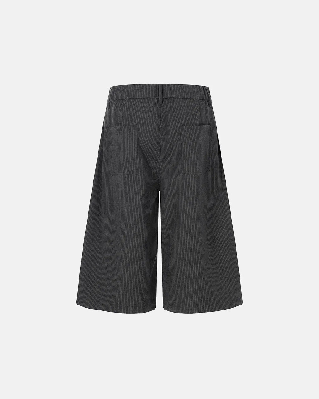 Pinstripe Stud Detail Tailored Shorts | Inflation Streetwear