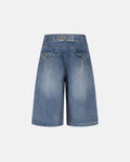 Cinch Back Bamboo Weave Long Jorts | Inflation Streetwear