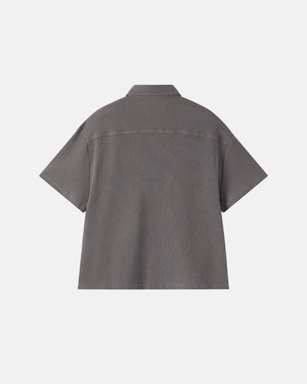 Metal Clasp Waffle Shirt | Inflation Streetwear