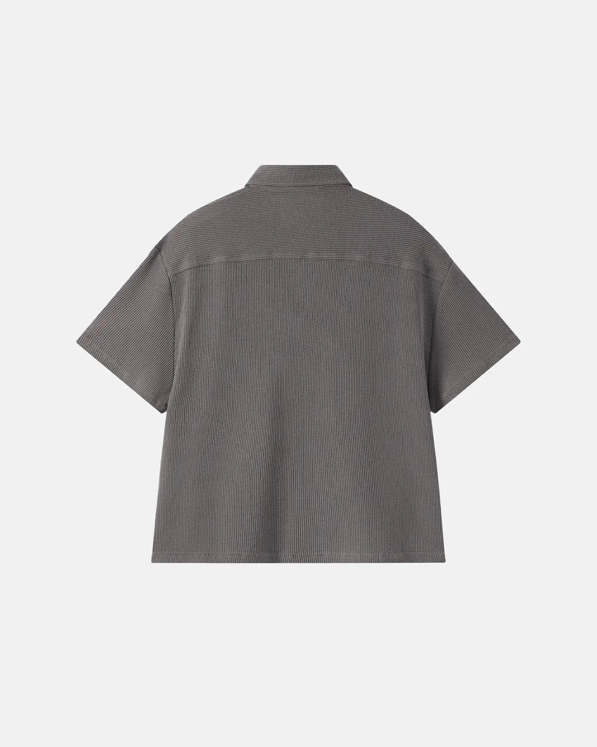 Metal Clasp Waffle Shirt | Inflation Streetwear