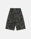 Embroidered Camo Cargo Shorts | Inflation Streetwear