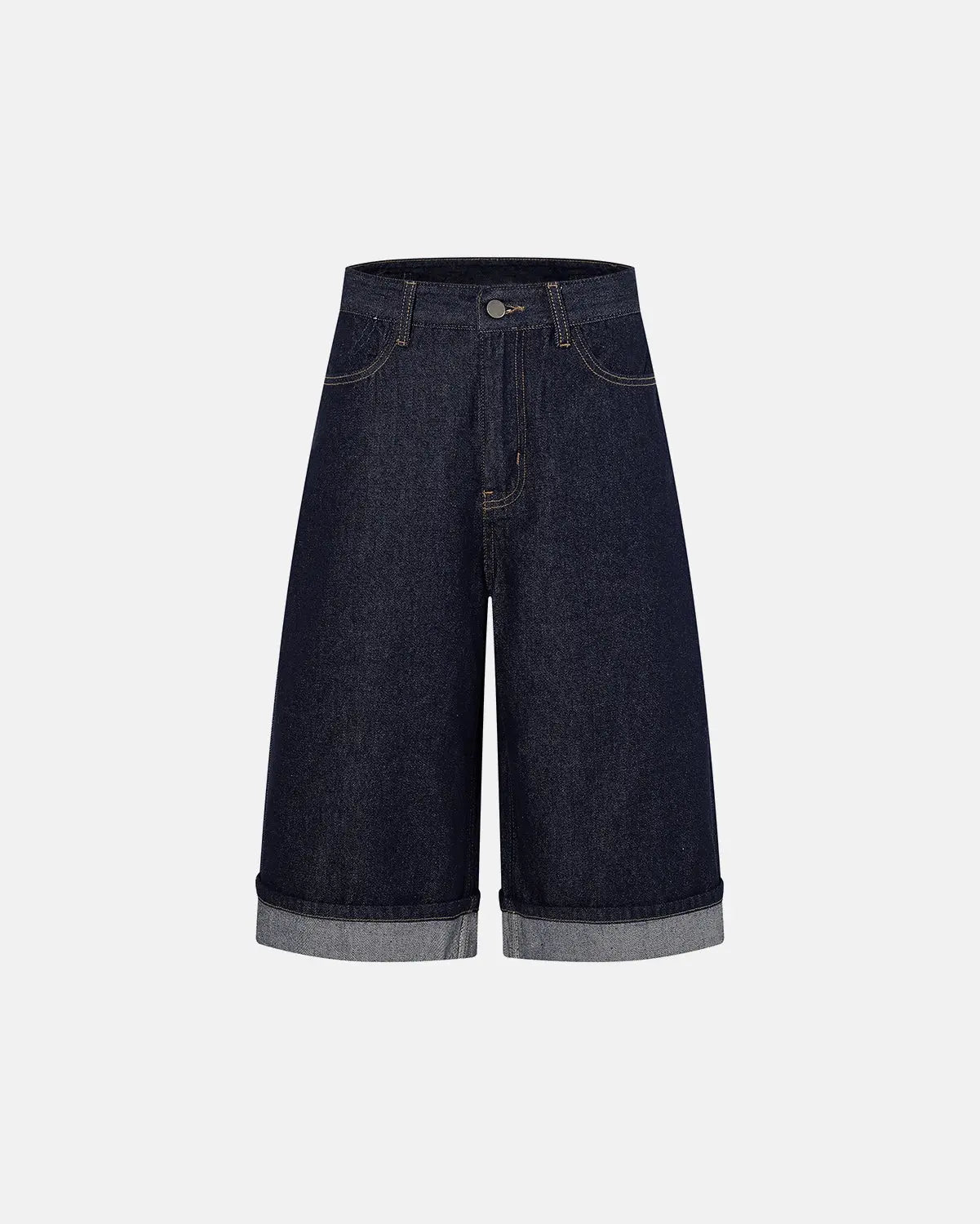 Cinch Back Baggy Denim Jorts | Inflation Streetwear