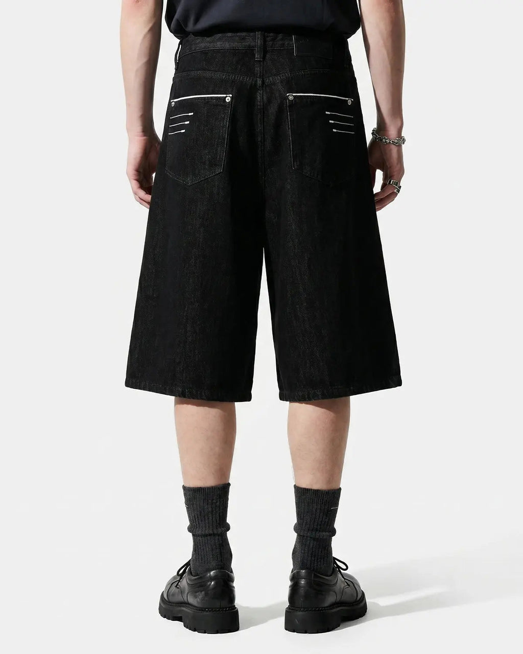 Longline Wide-Leg Jorts | Inflation Streetwear