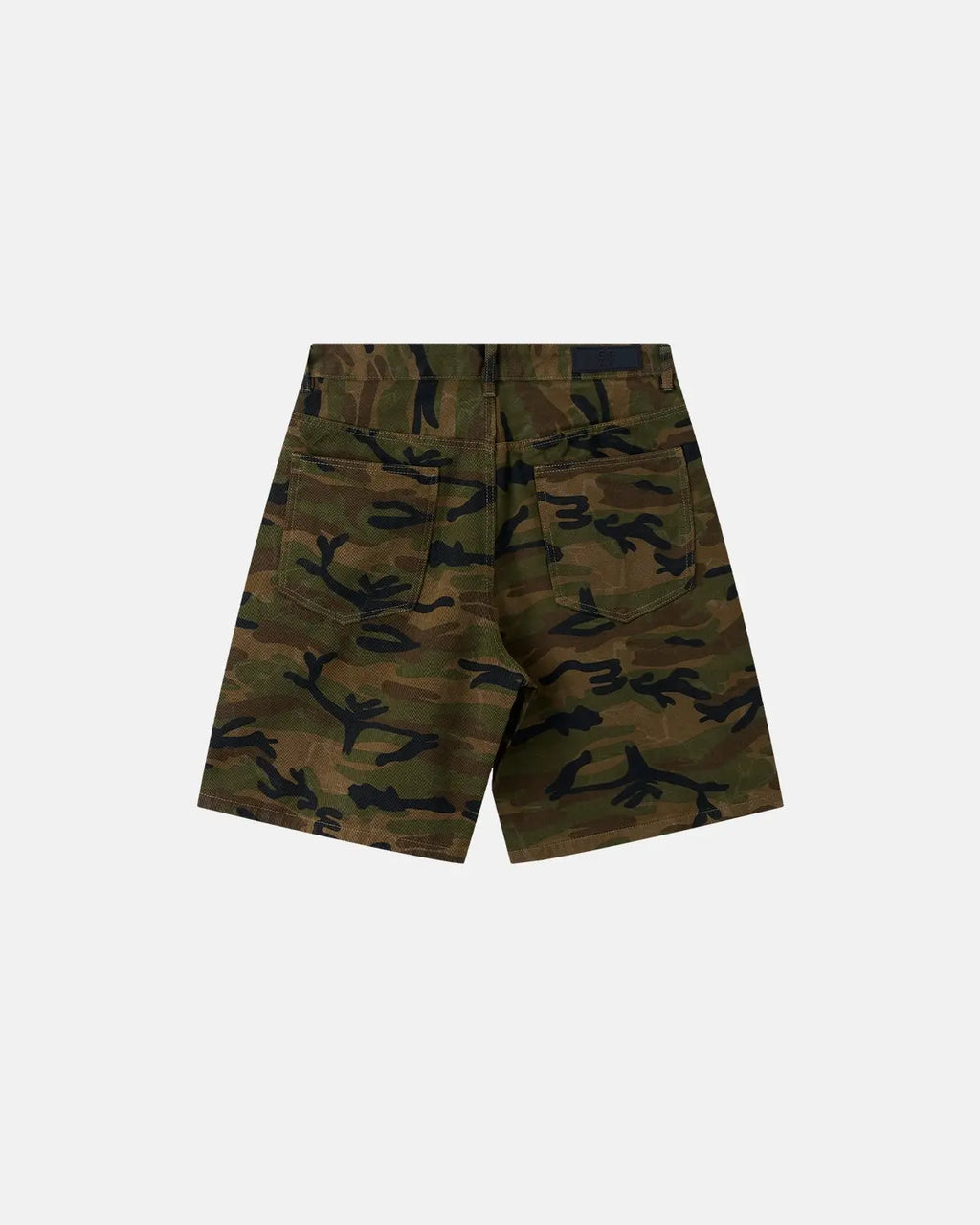 Metal Clasp Camo Shorts | Inflation Streetwear