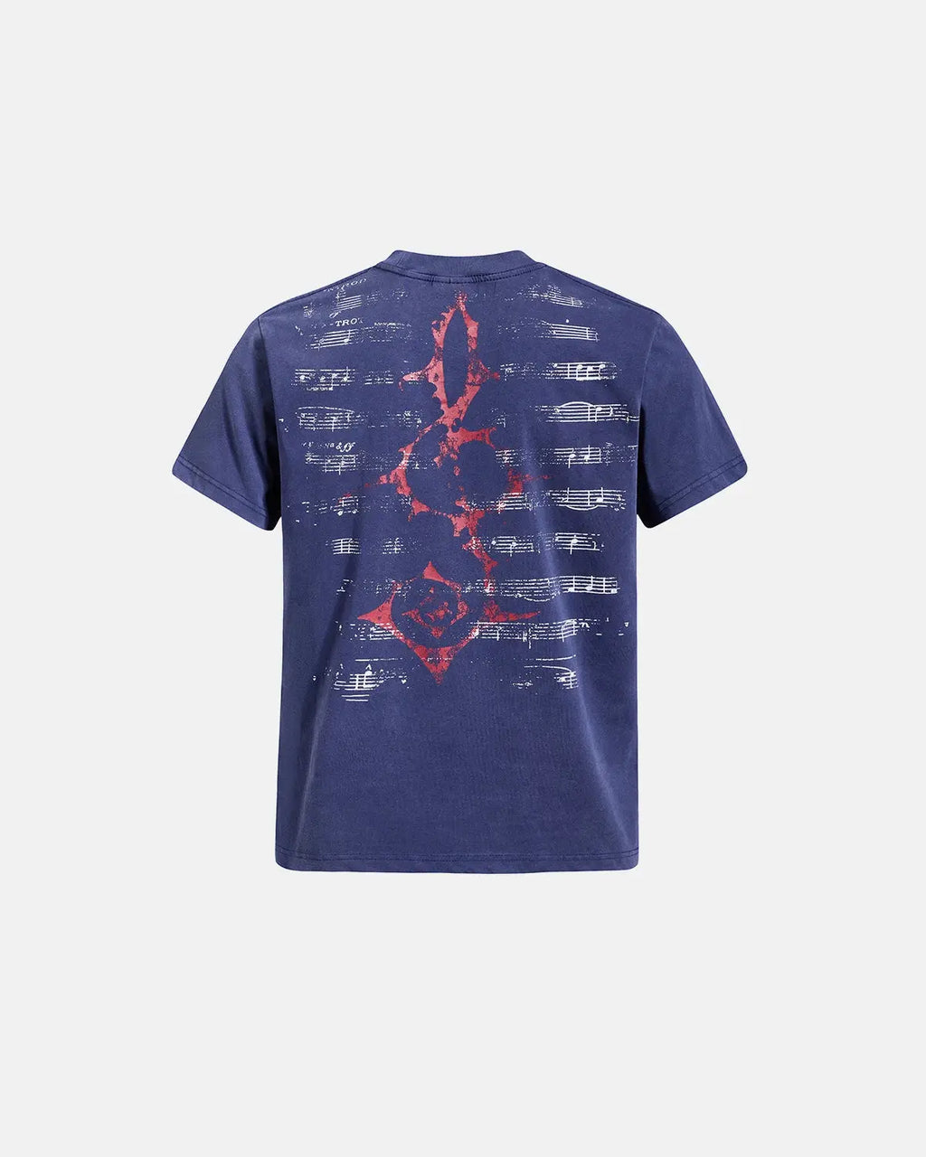 Acid Washed Music Graphic T-Shirt | Inflation Streetwear