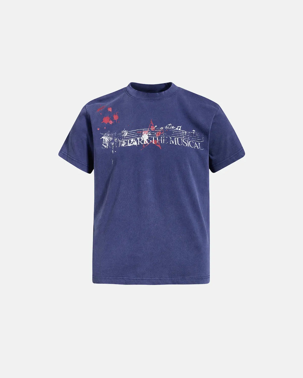 Acid Washed Music Graphic T-Shirt | Inflation Streetwear