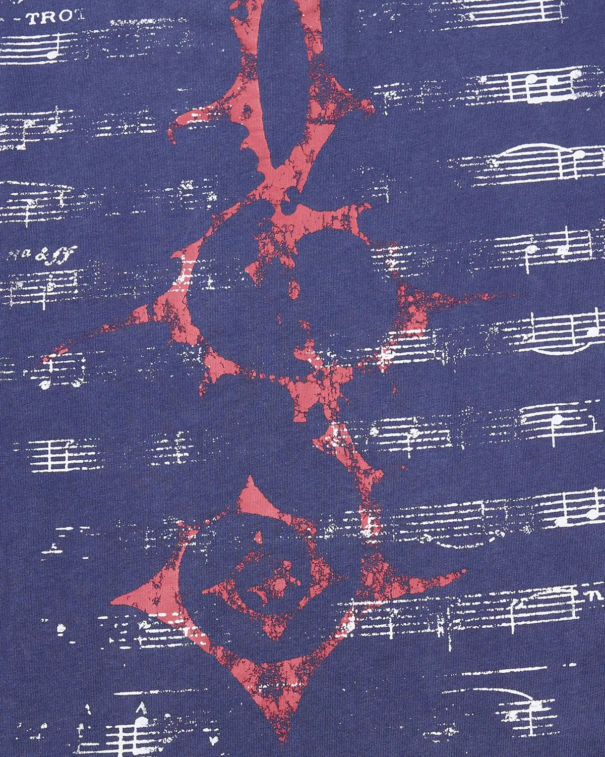Acid Washed Music Graphic T-Shirt | Inflation Streetwear