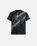 All-Over Script Graphic T-Shirt | Inflation Streetwear