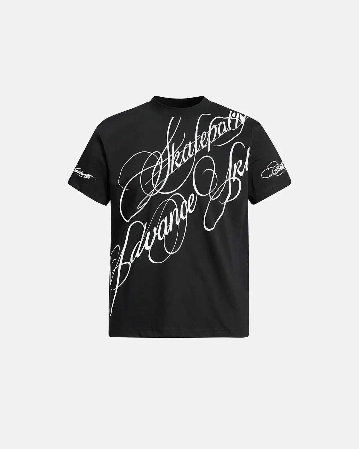 All-Over Script Graphic T-Shirt | Inflation Streetwear