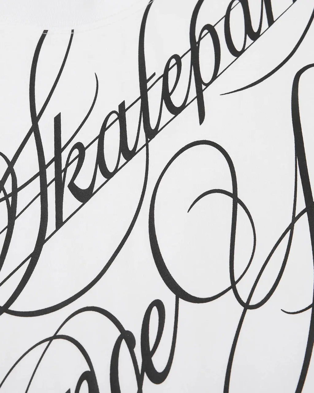 All-Over Script Graphic T-Shirt | Inflation Streetwear