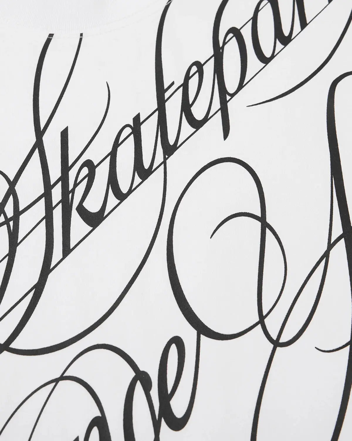 All-Over Script Graphic T-Shirt | Inflation Streetwear