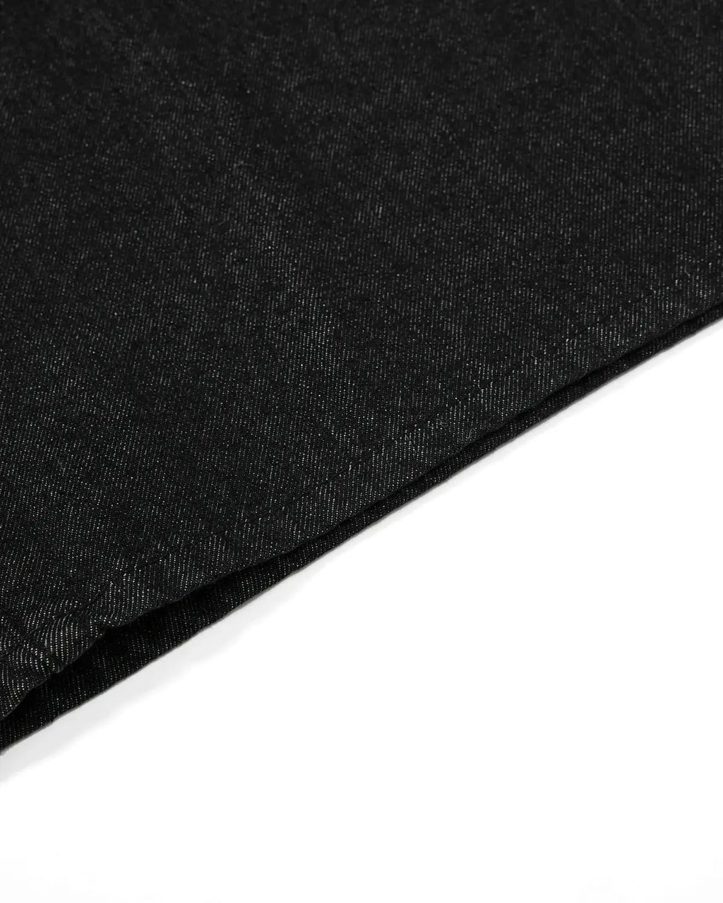 Asymmetric Button Raw Denim Jorts | Inflation Streetwear