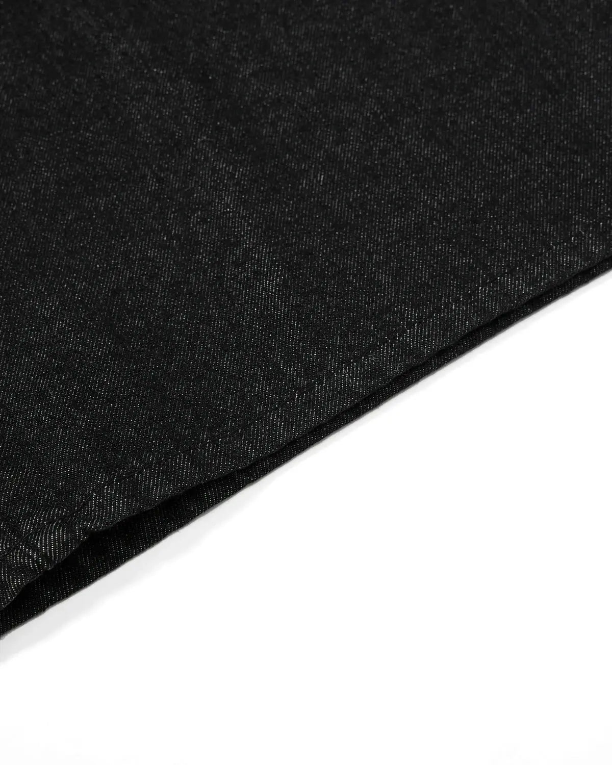 Asymmetric Button Raw Denim Jorts | Inflation Streetwear