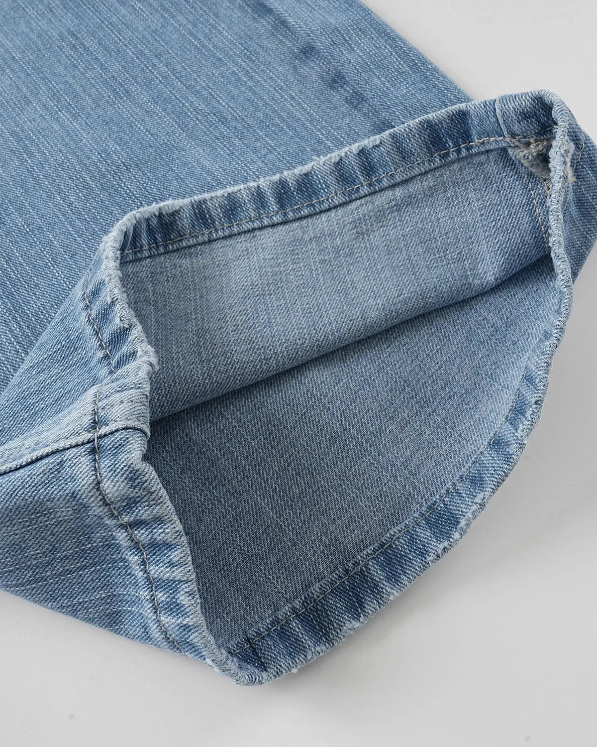 Cross Stud Bamboo Weave Baggy Jeans | Inflation Streetwear