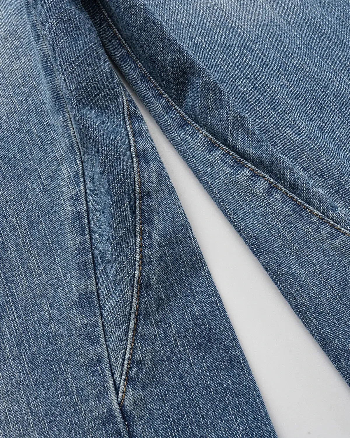 Bamboo Weave Cinch Back Baggy Jeans | Inflation Streetwear