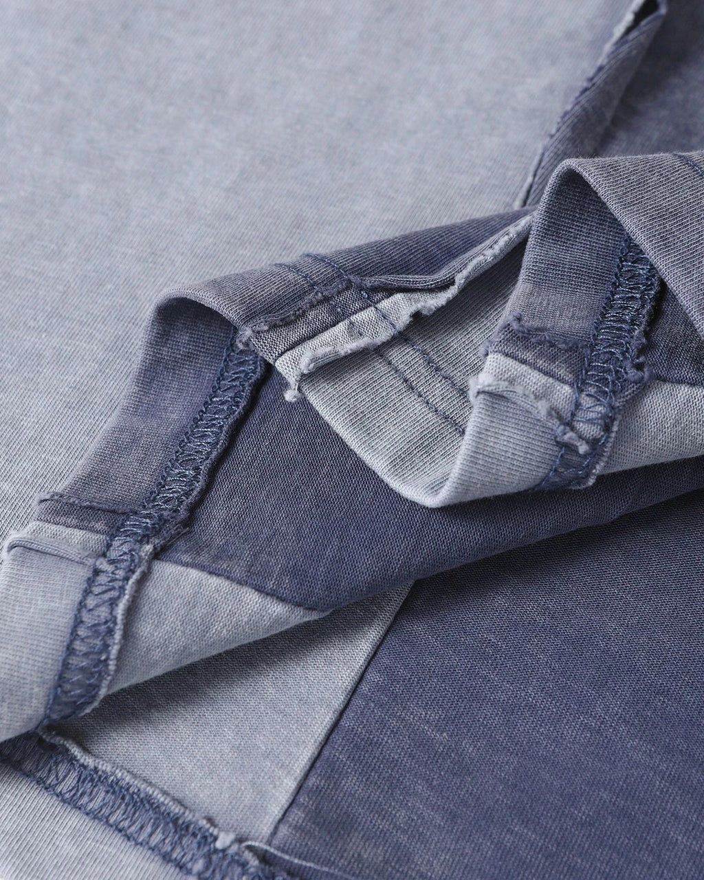 Patchwork Washed Boxy Cropped T-Shirt | Inflation Streetwear